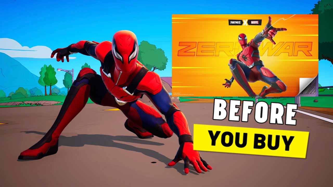SPIDER-MAN ZERO BUNDLE GAMEPLAY | MARVEL x FORTNITE (Before You Buy)