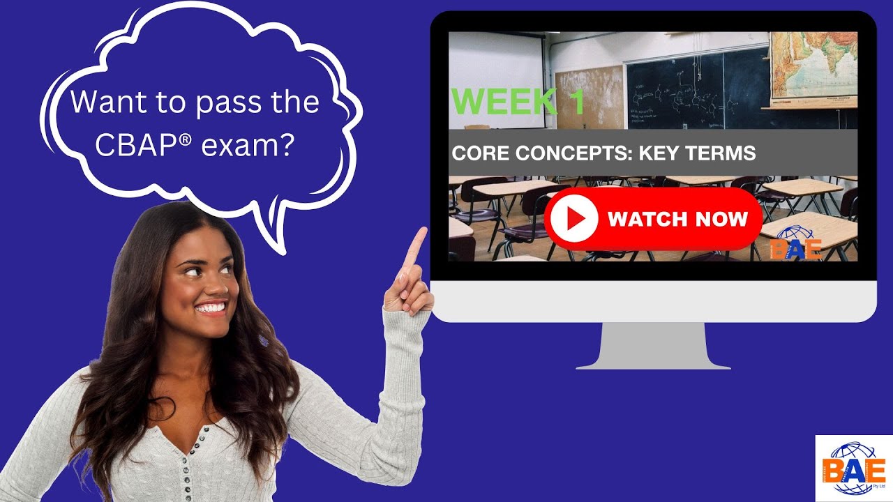 What are the BABOK Key Terms? Business Analyst Course | BABOK v3 Study Group | Week 1