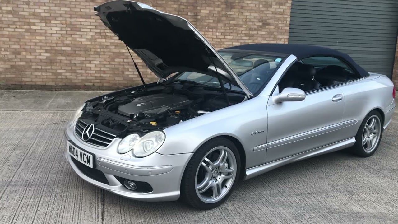 Mercedes CLK55 AMG Convertible, Topless, German Muscle!