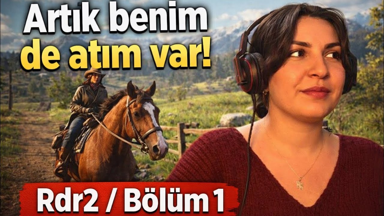 Artık benim de atım var!  / Red Dead Redemption 2 - Bölüm 1
