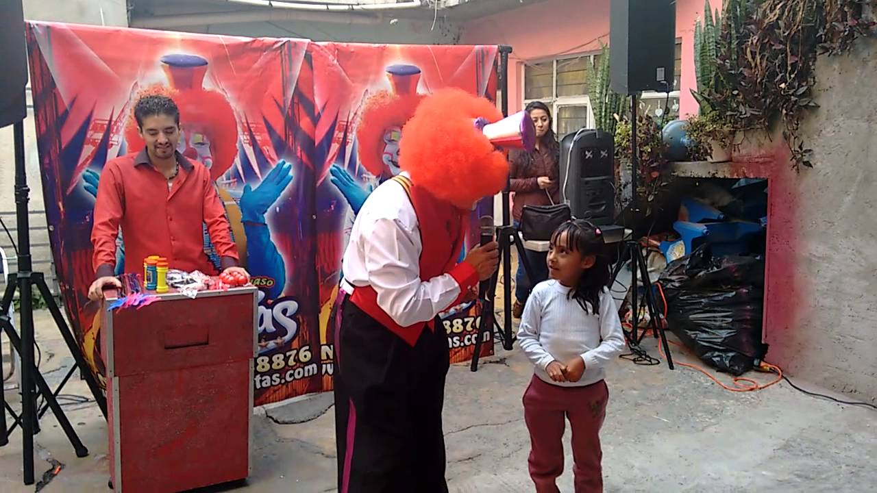 PAYASO PARA FIESTAS DF Y EDO MEXICO TEL:35388876