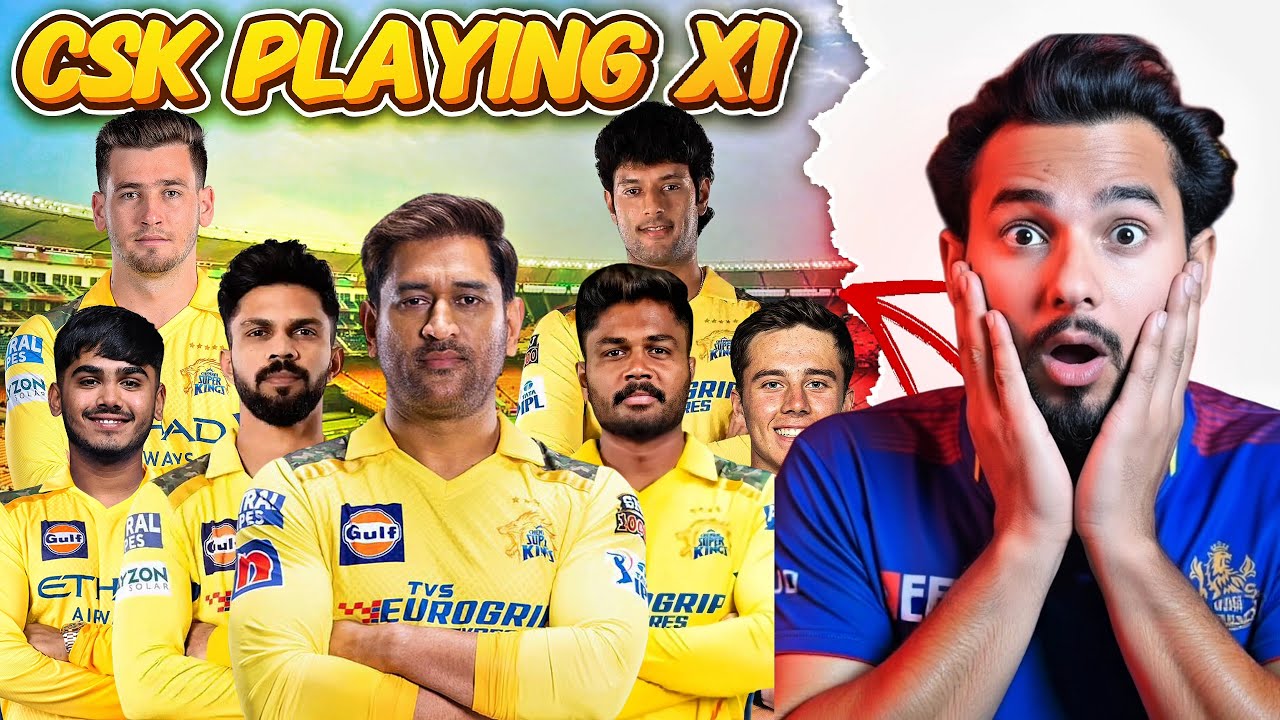 CSK 2026 Playing XI 💛 Ye Team IPL Trophy Jeet Sakti Hai | Dhoni Masterplan