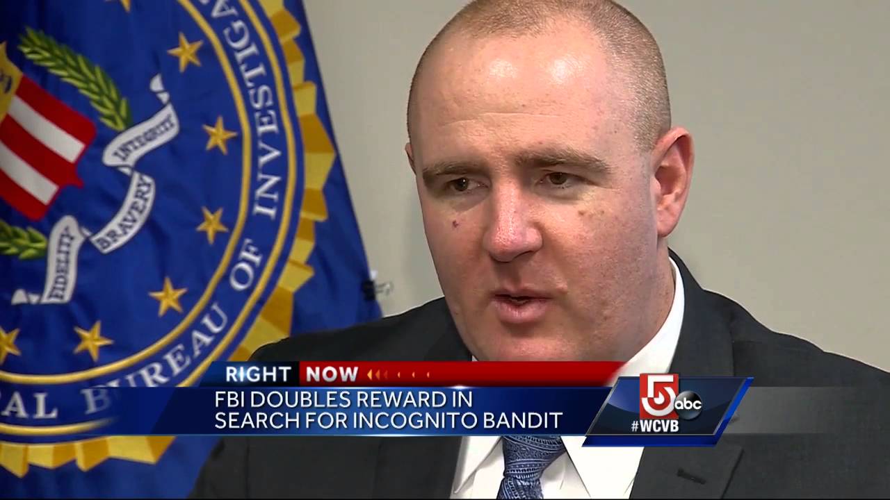 Reward doubled in search for 'Incognito Bandit'