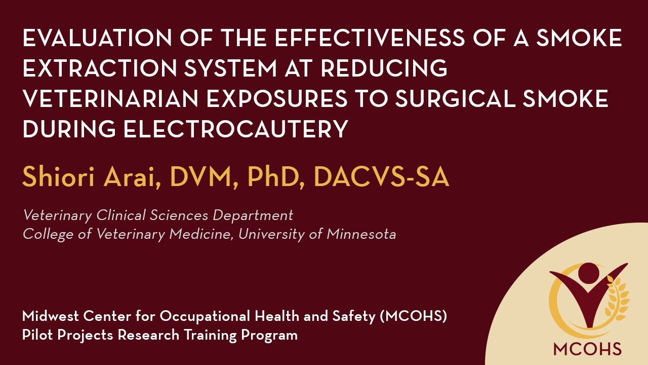 Effectiveness of a Smoke Extraction System at Reducing Veterinarian Exposures to Surgical Smoke