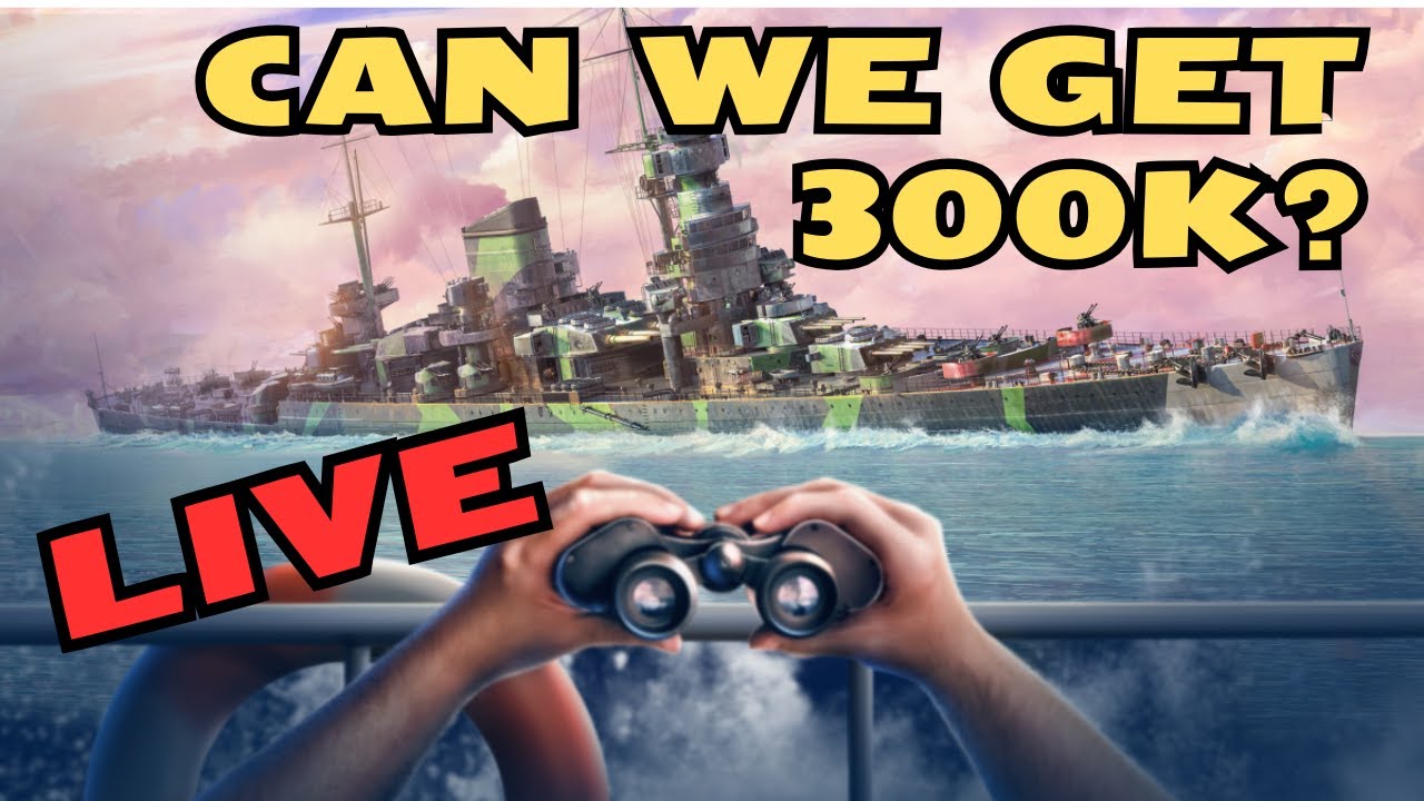 Trying to get 300k In Mikey - World of Warships Legends