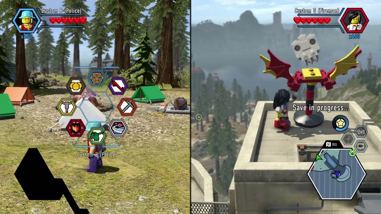 Bluebell National Park Cleanup | LEGO City Undercover 2-Player GAMEPLAY PART 60