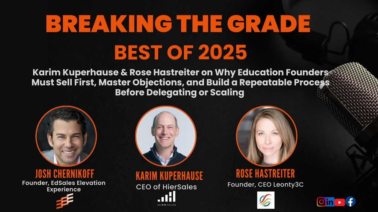 Best of 2025: Karim & Rose on Selling First, Mastering Objections, and Scaling With Clarity