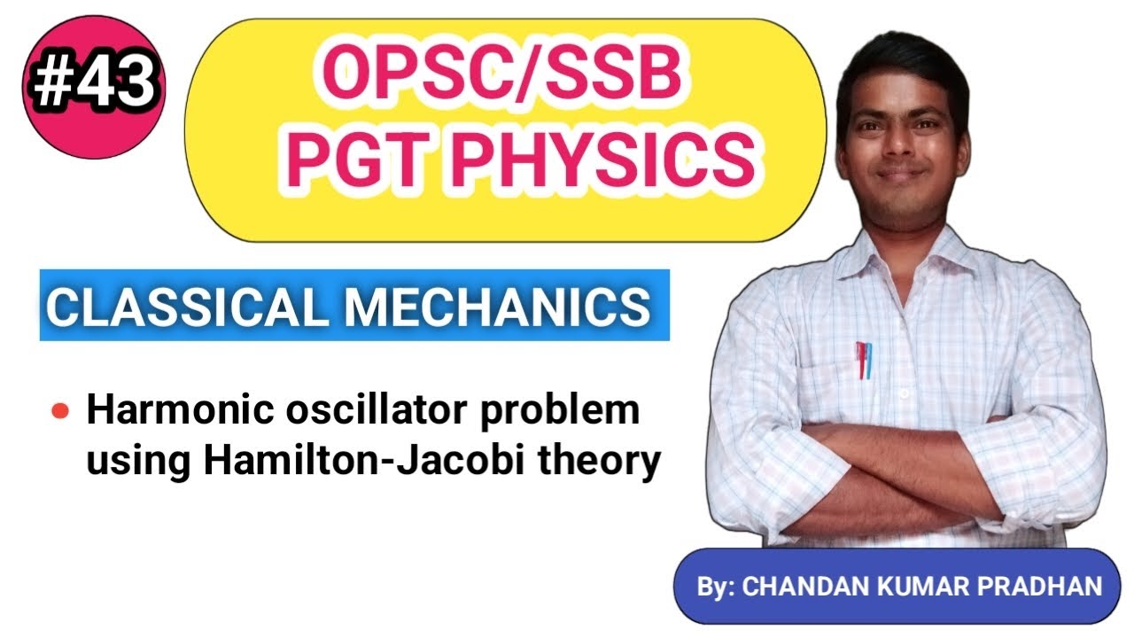 Harmonic oscillator problem using Hamilton-Jacobi theory 