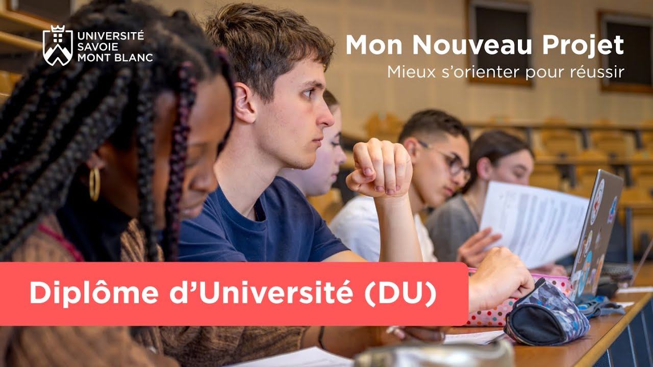 Dipl&ocirc;me Universitaire (DU) -  Mon Nouveau Projet