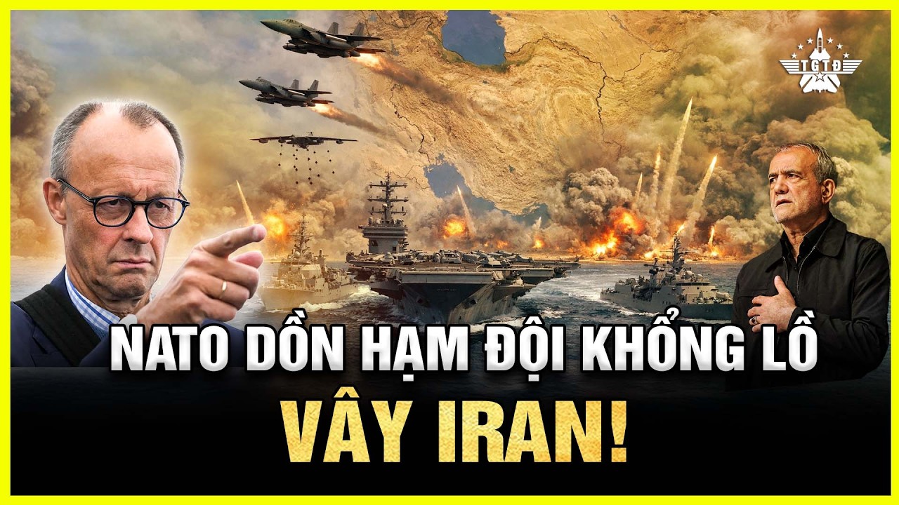 Chiến Hạm NATO Áp Sát Iran - Mỹ Mở Ngày Không Kích Khốc Liệt Nhất, Tấn Công Hơn 5000 Mục Tiêu