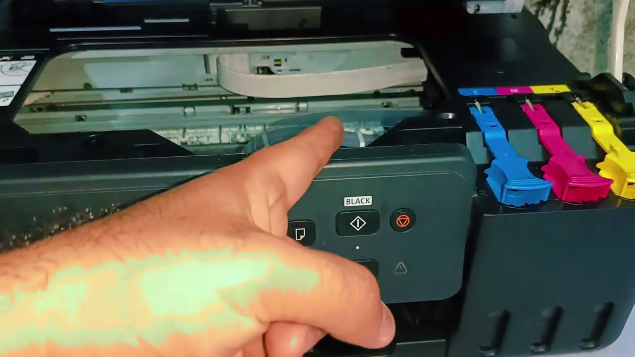 Правильные шаги по разборке и установке головок принтера Canon G3430