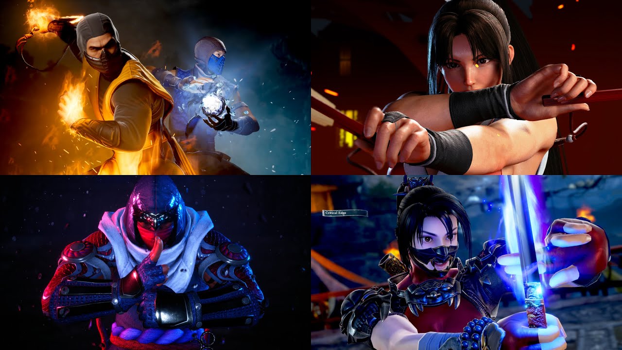 Ninja Super Moves in Fighting Games Compilation
