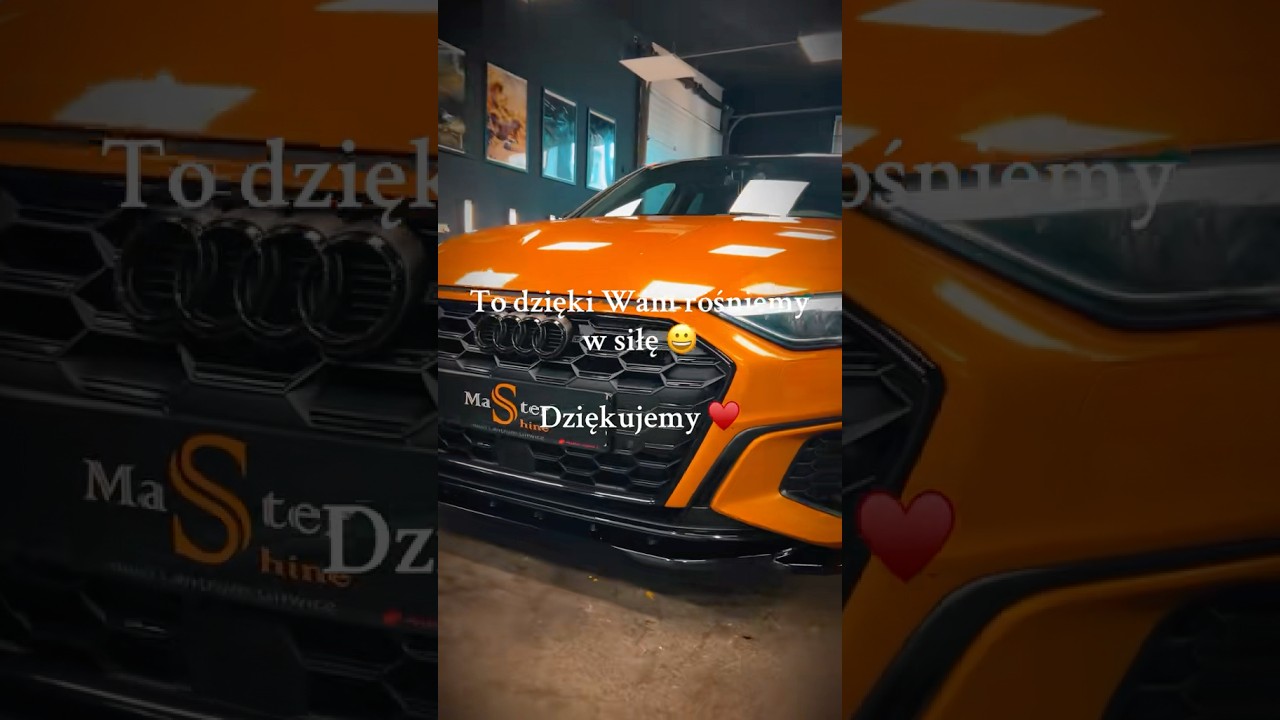 &bdquo;Czystość, blask, perfekcja! 🚗 Dziękujemy, że jesteście z nami!&rdquo; #detailinglife #autodetailing