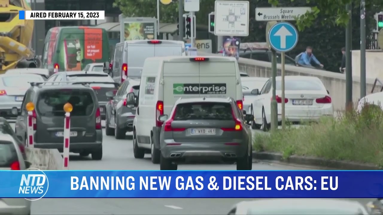 WATCH: Banning All New Gas and Diesel Cars in Europe