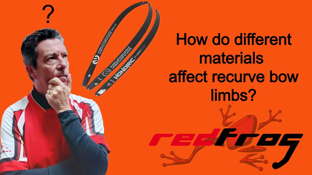 Recurve bow limbs: what materials are used and why?