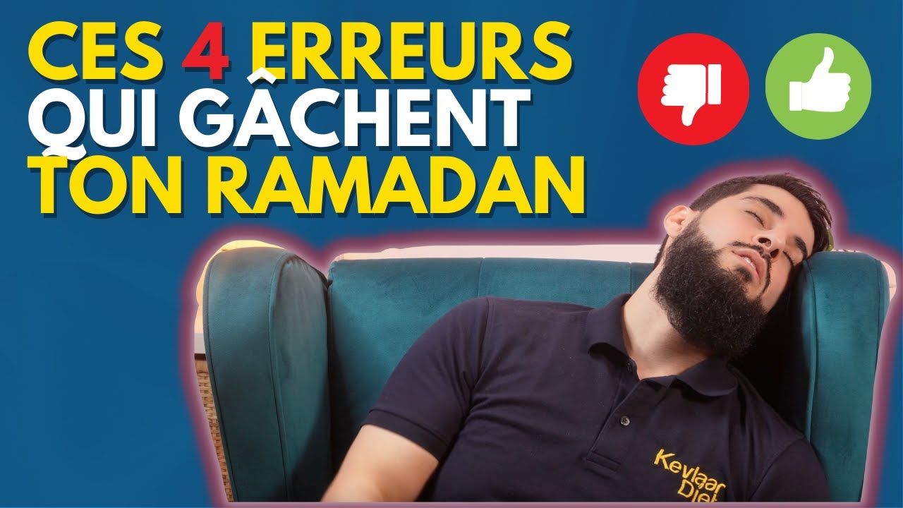 RAMADAN: 4 ERREURS ALIMENTAIRES à ne pas faire