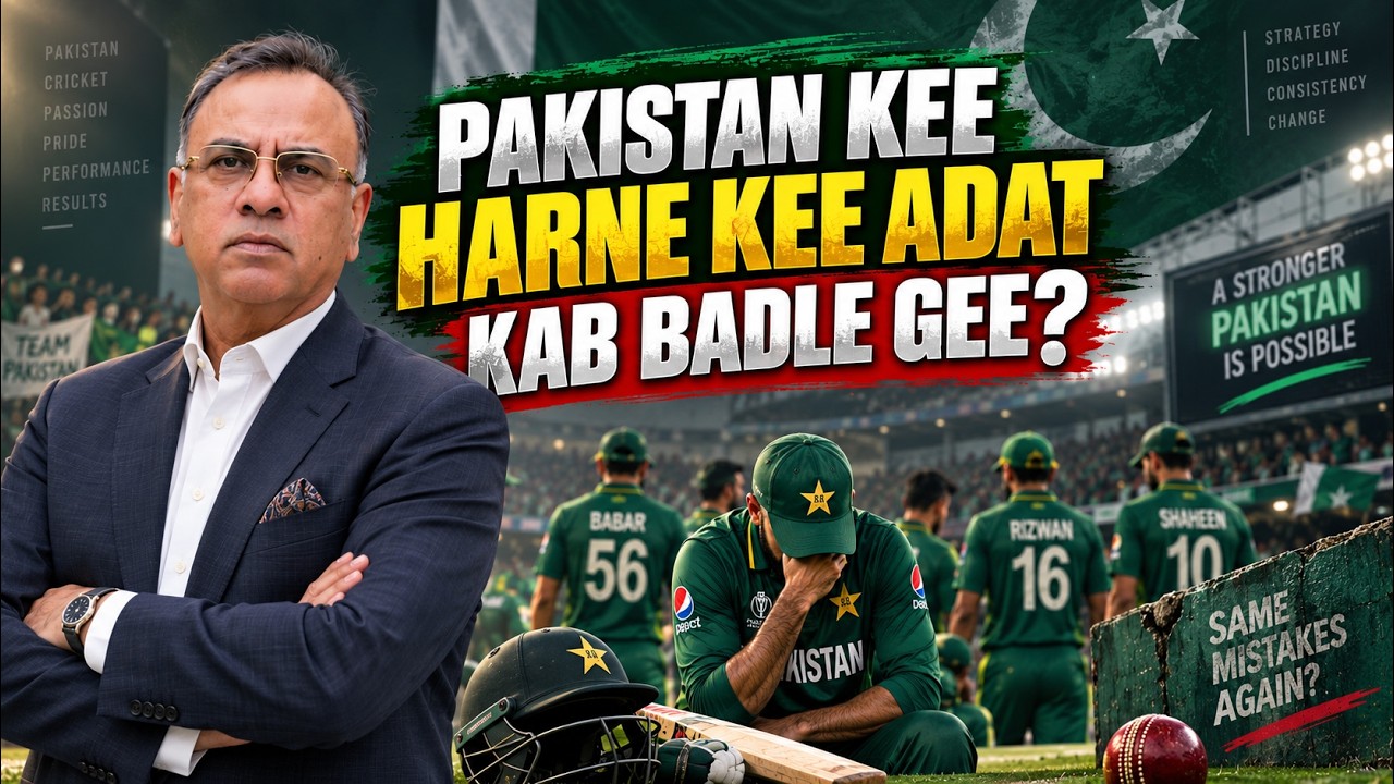 Pakistan Kee Harne Ki Aadat Kab Badle Gee? | Basit Ali