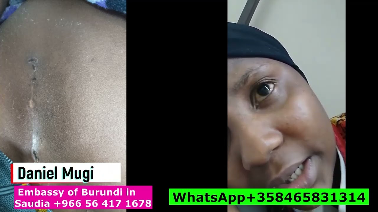 #Burundi_Saudia #NIYUKURI_PASCALINE yasabwe 5,000 SAR kugira asubizwe mu Burundi😭 !!