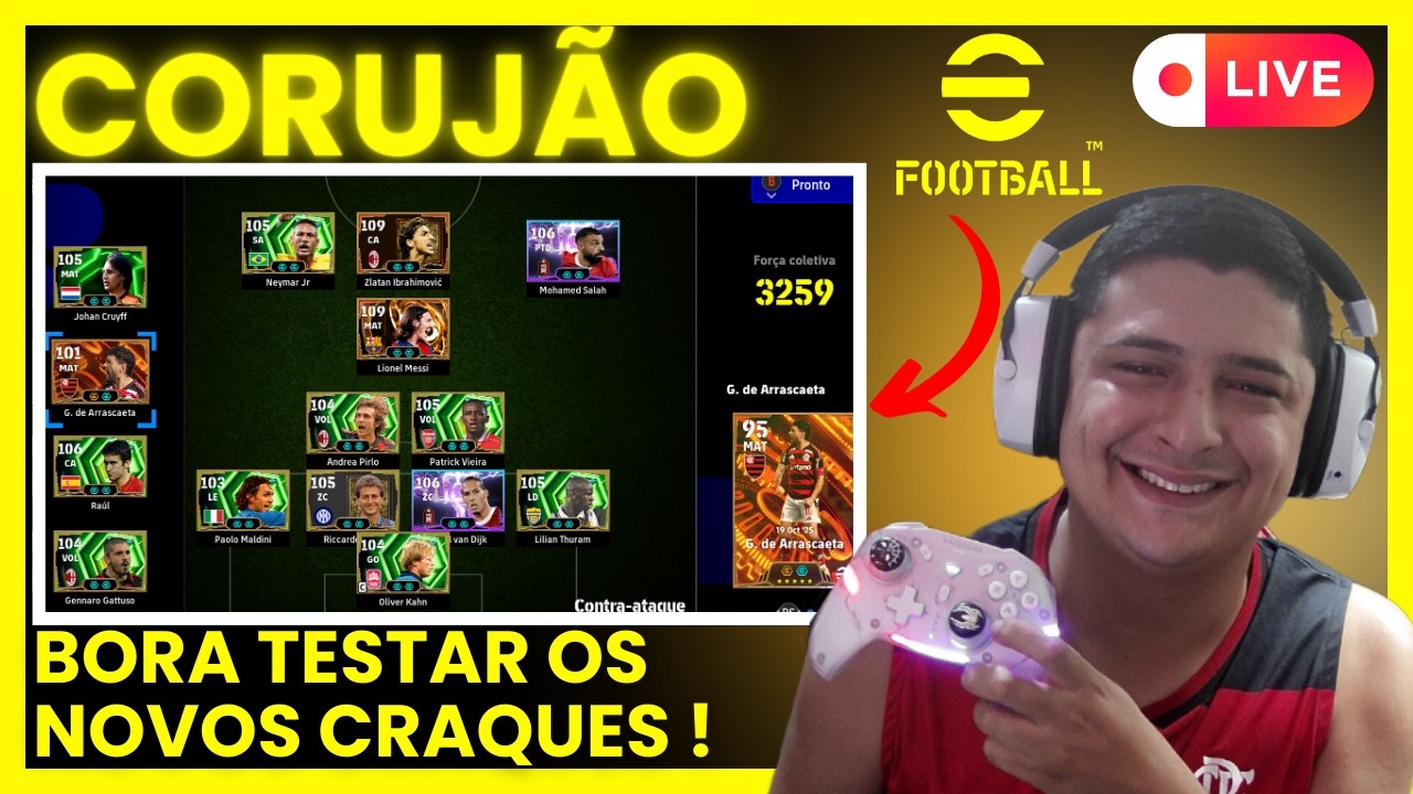 Coruj&atilde;o Liga eFootball 2026 AO VIVO | Live - #152