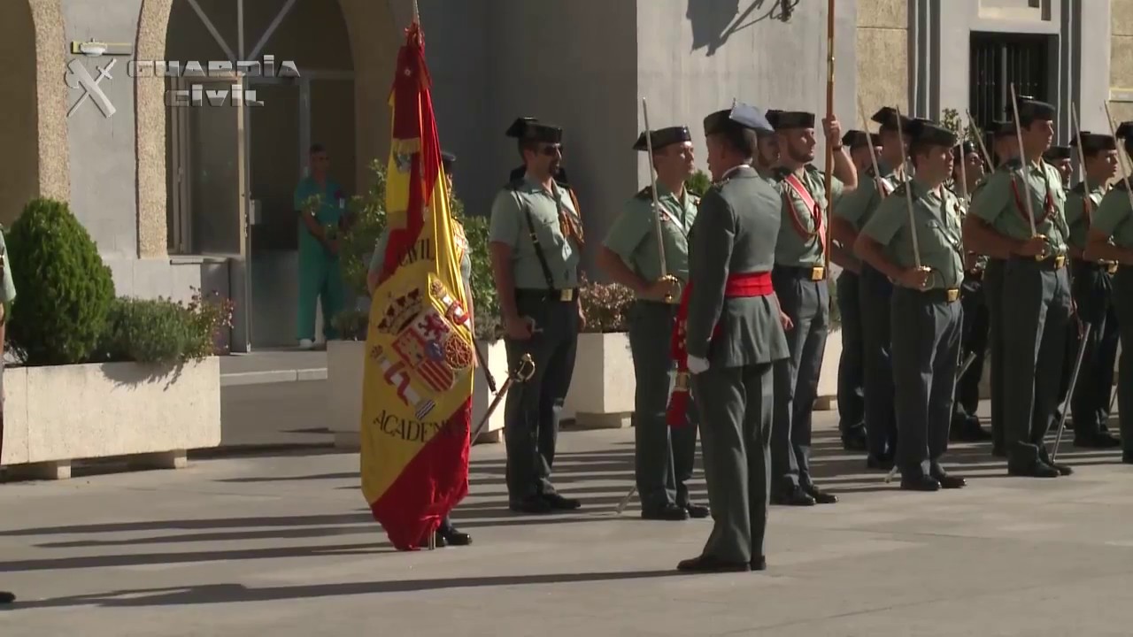 Despedida de la Bandera del Excmo. Sr. Teniente General D. Pablo Martín Alonso