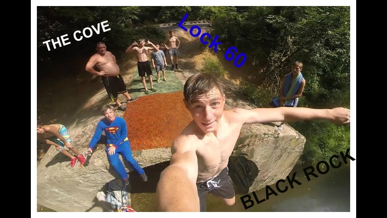 3 AMAZING bridge/cliff JUMP SPOTS in 1 DAY! | The Cove, Lock 60, and Black Rock (Pennsylvania)