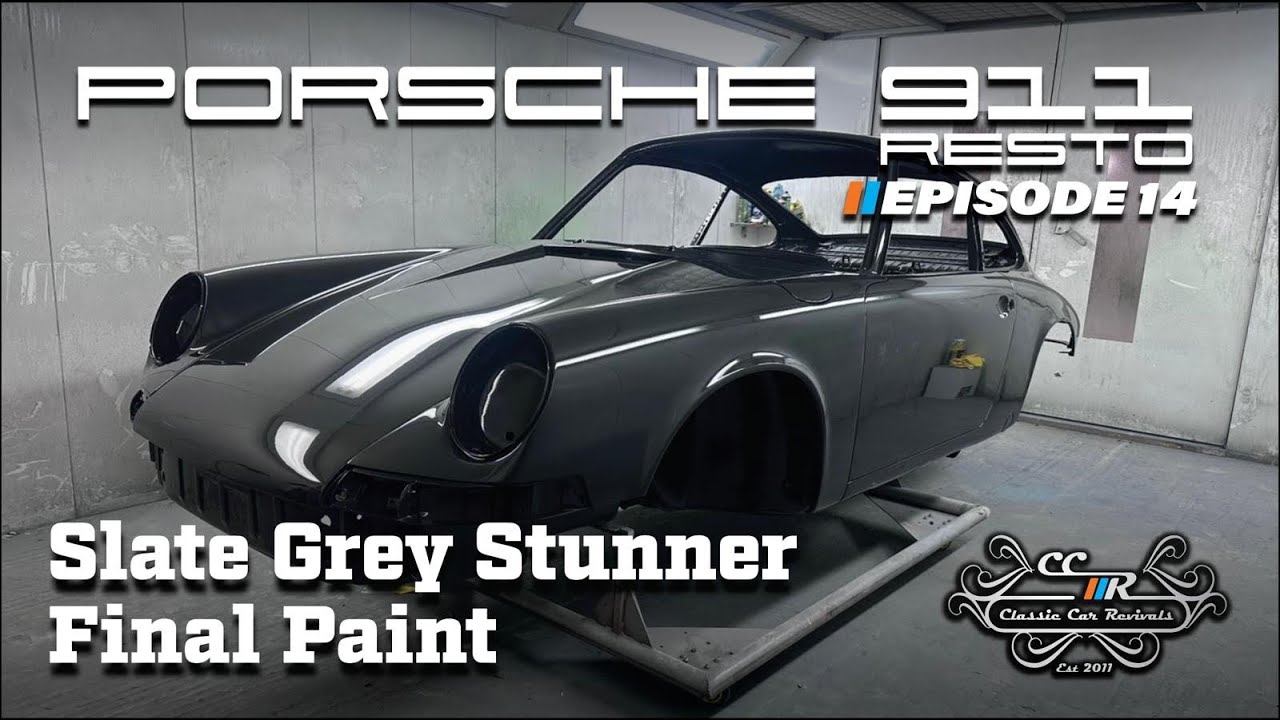 Porsche 911 Resto Pt 14!! Final Prep and Paint for this Iconic Classic  