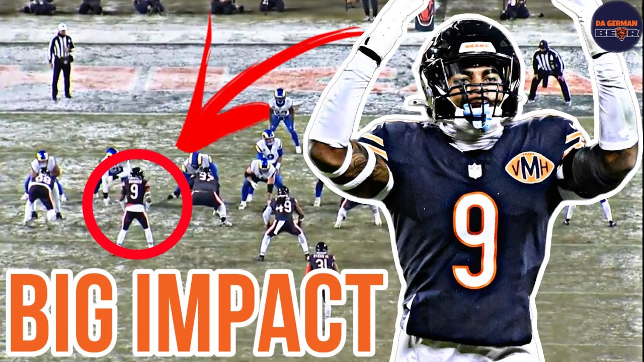 EXTENSION OR LET GO!? Jaquan Brisker Divisional Round Film Analysis || Bears vs Rams