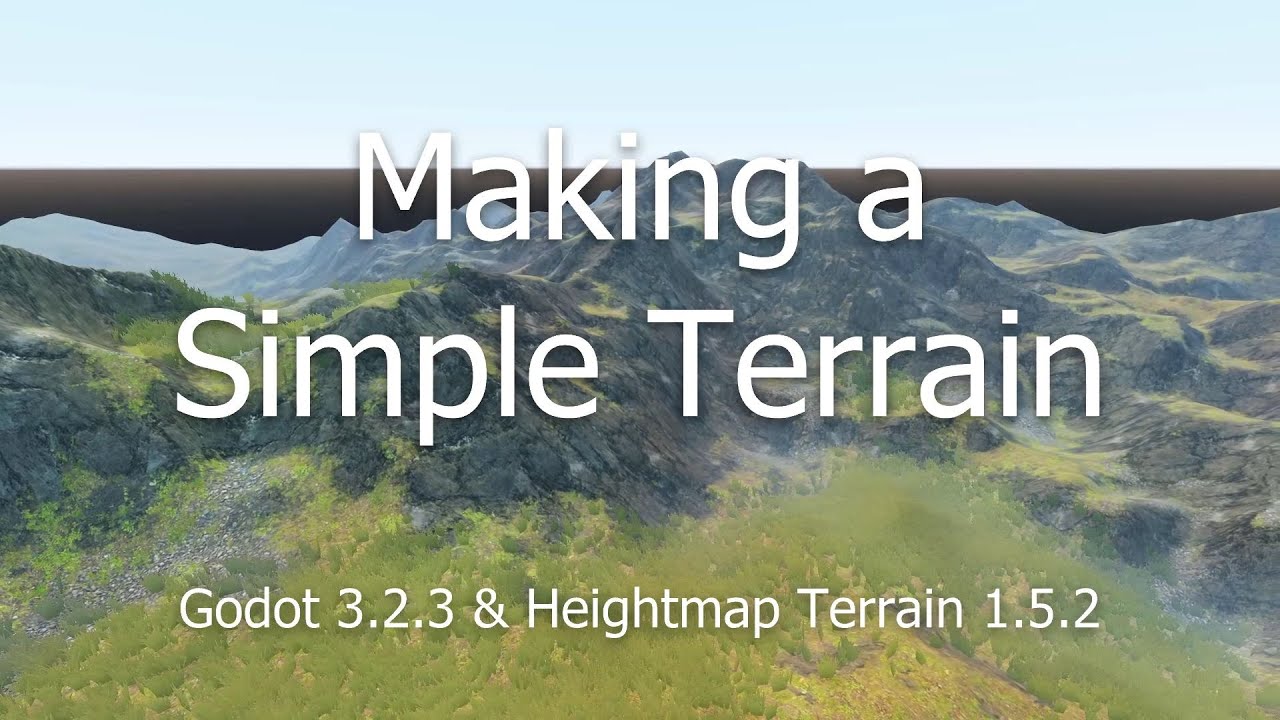 Making a Simple Terrain in Godot