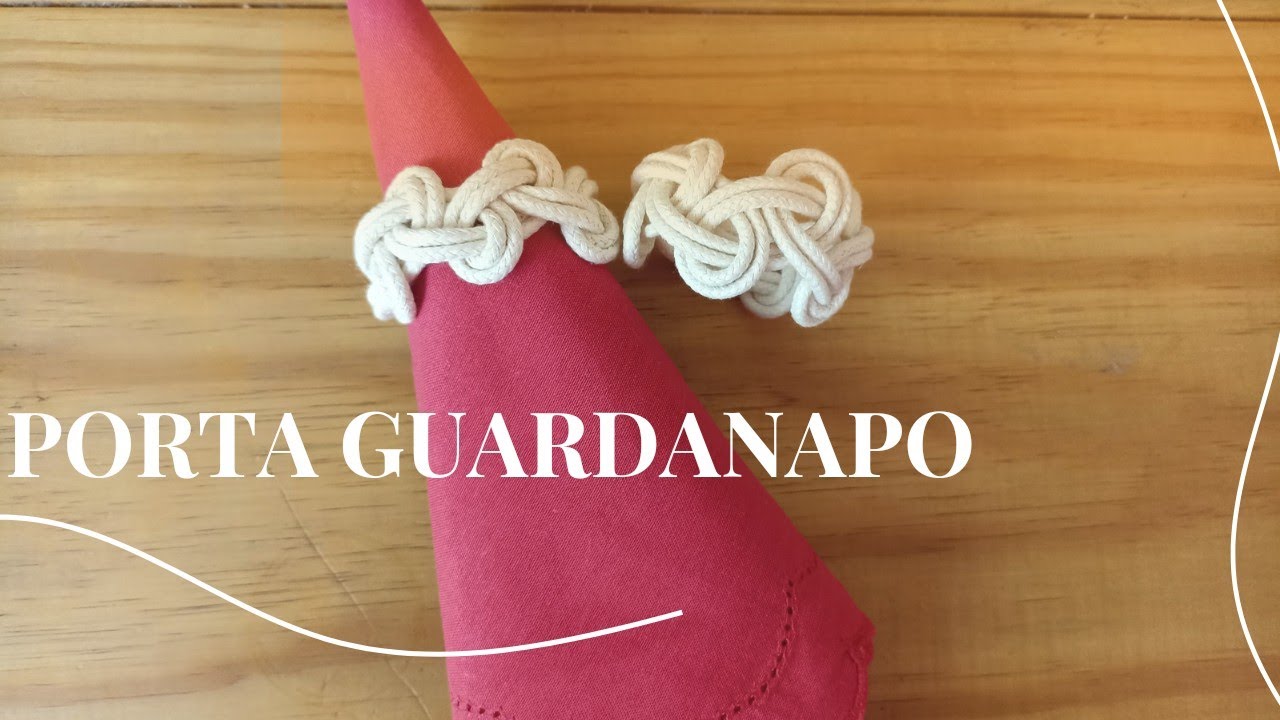 Como Fazer Porta Guardanapo de Macramê