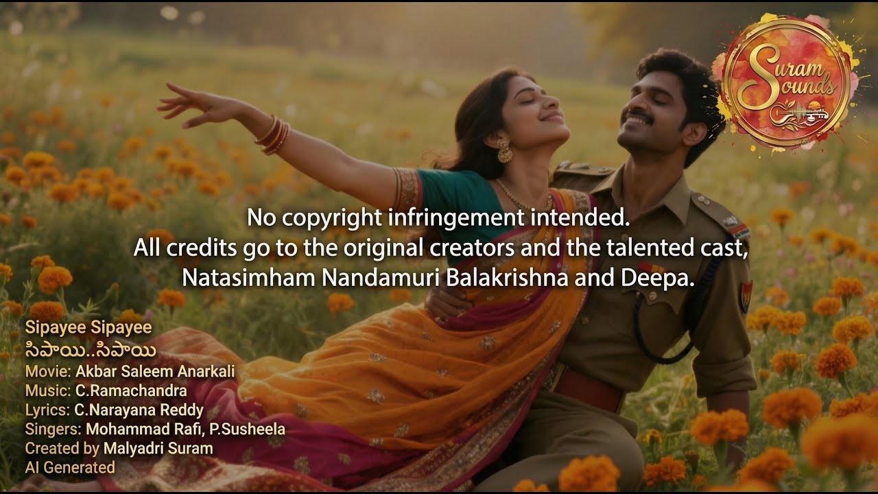Sipayee Sipayee (సిపాయీ..సిపాయీ) Akbar Saleem Anarkali