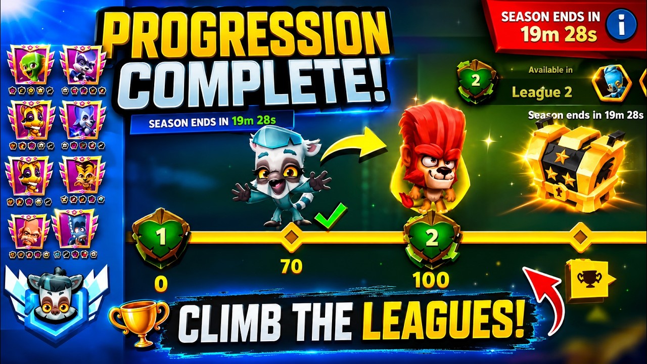 League 1 Joy New Character All Crate 98,000 Lemur Unlock Zooba
