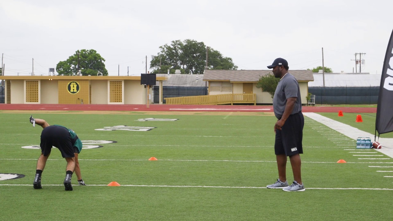ProTips: Football Drills: The 3-Cone L Drill