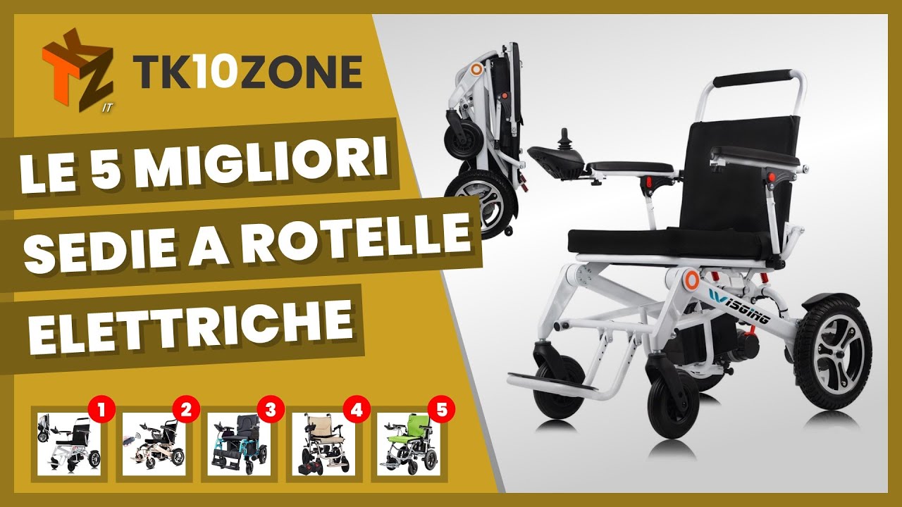 Le 5 migliori sedie a rotelle elettriche