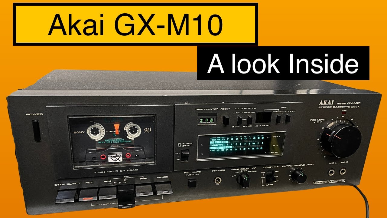 Akai GX-M10 - A look Inside