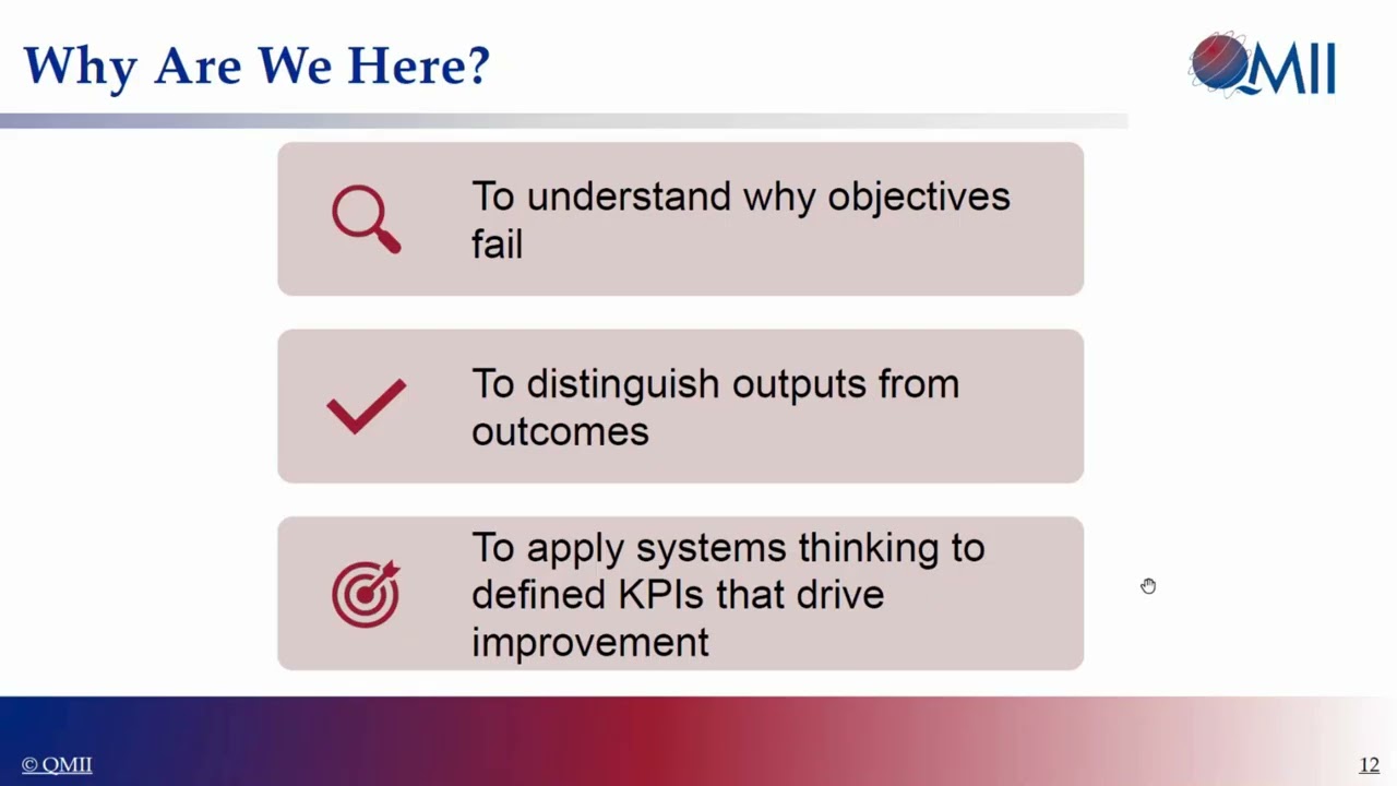 Are You Measuring What Matters? Data, Metrics & Meaning | QMII Webinar