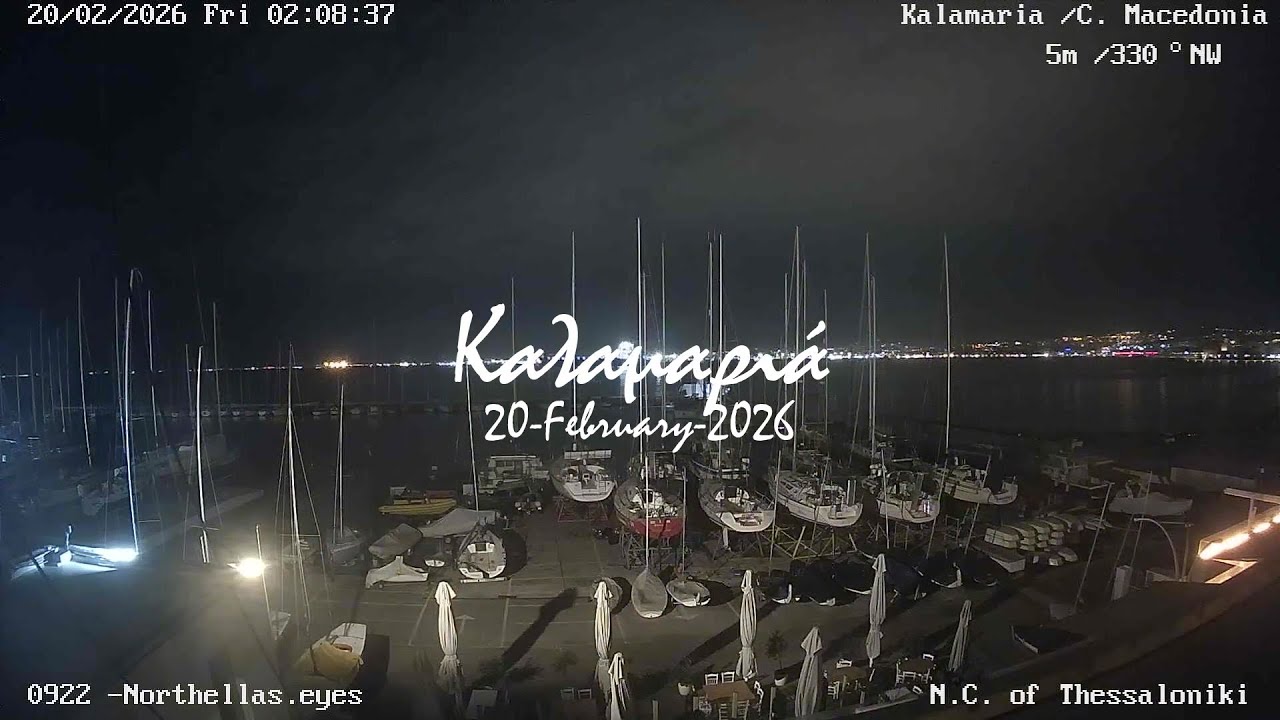 ❄️ 20-February-2026,Καλαμαριά Timelapse, Timelapses.gr 🇬🇷