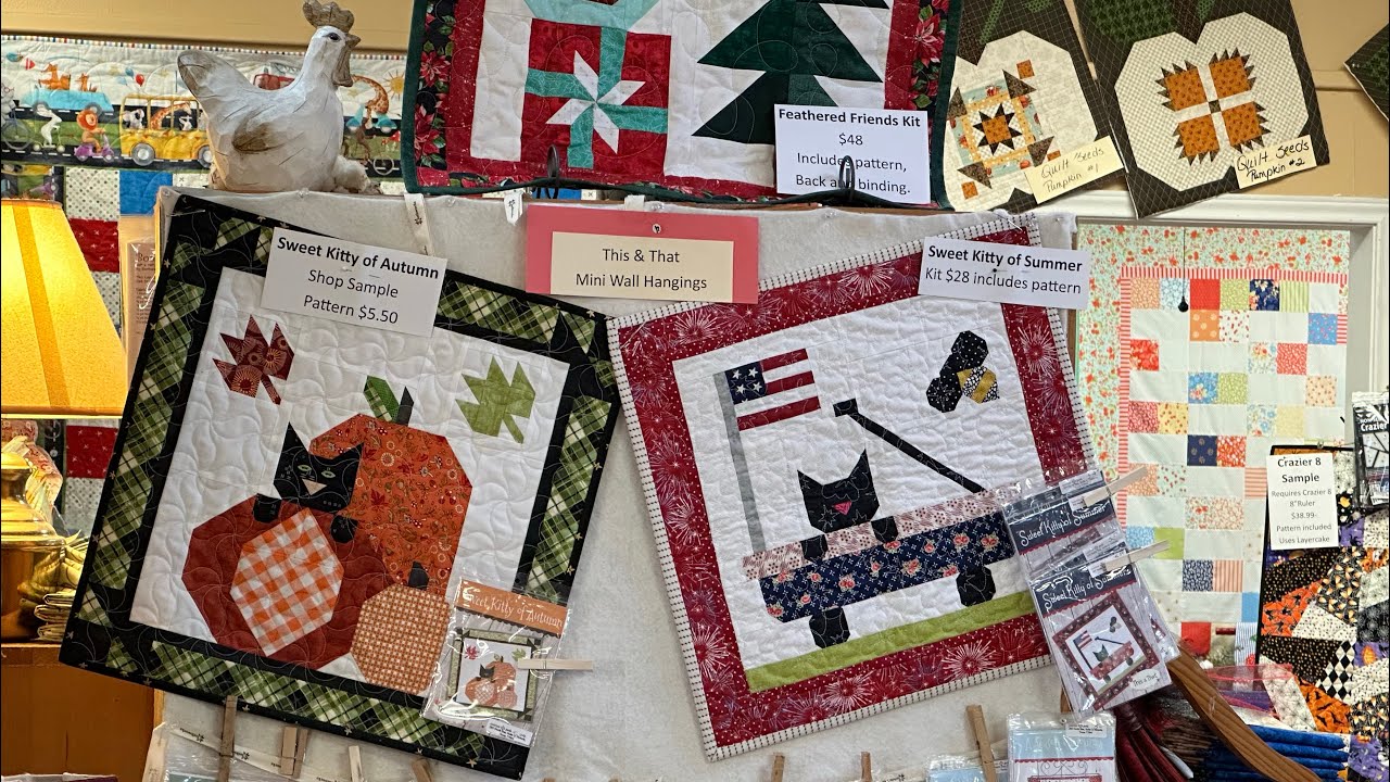 A Tour of the Quilters Patch in Victoria, Texas. September 2024.  ￼