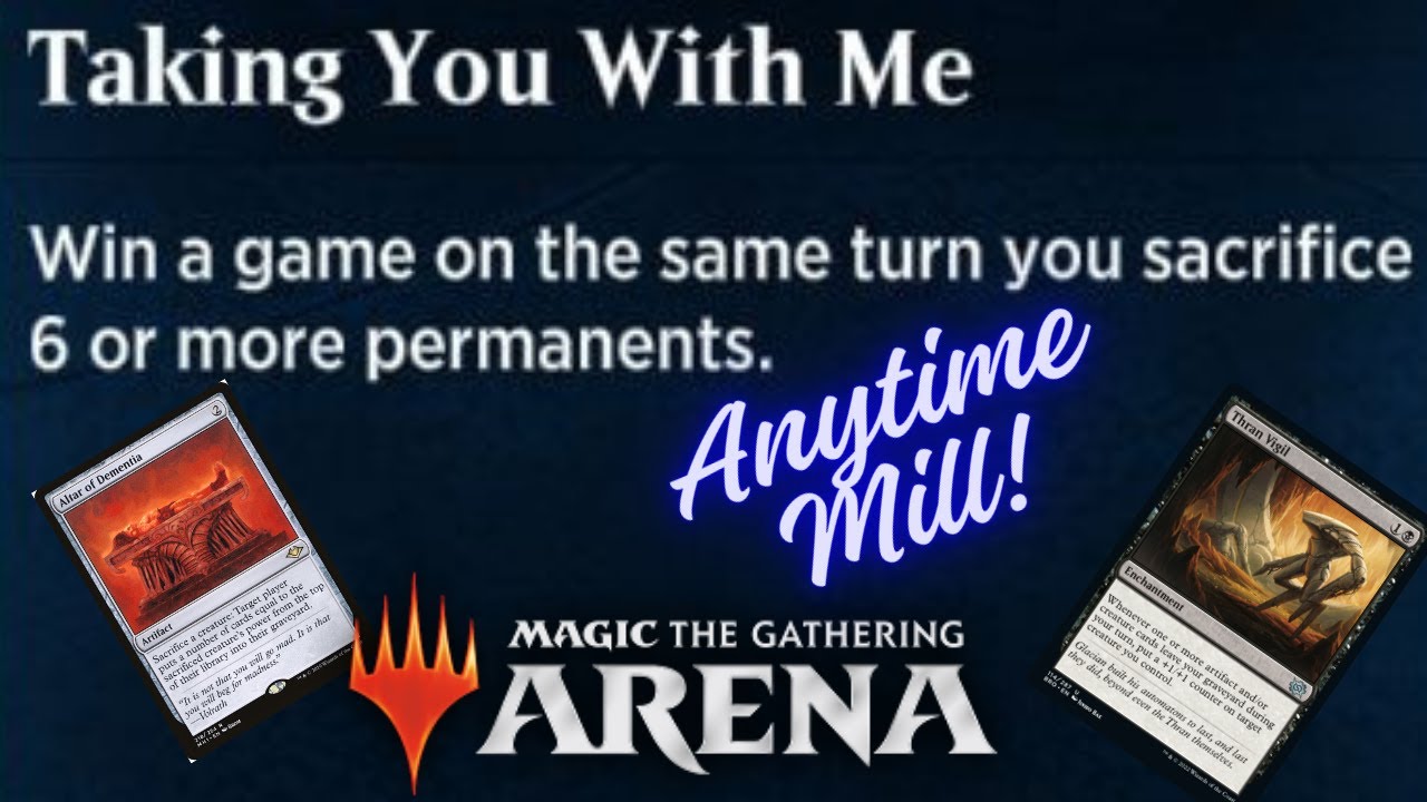 Beating MTG Arena’s Hardest Challenge: ‘Taking You With Me