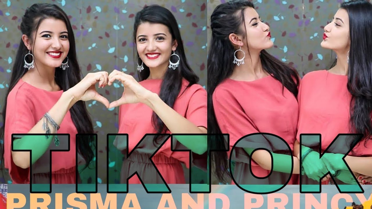 Twins sister Prisma and Princy Khatiwada tiktok queen || All new collection of tiktok