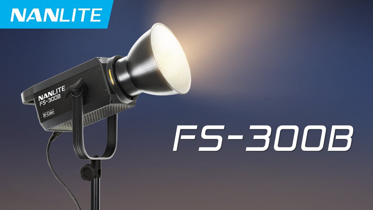NANLITE FS-300B | Warm Tones for More Looks