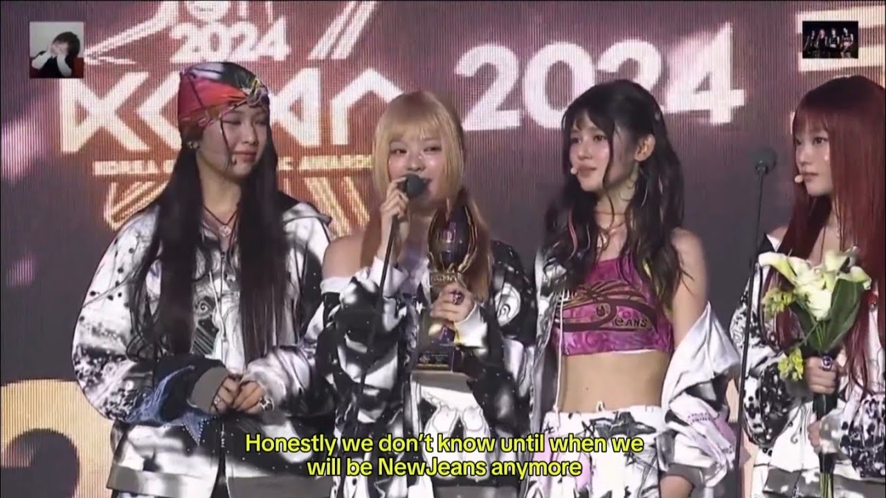 Idols CRYING at NewJeans' Speech