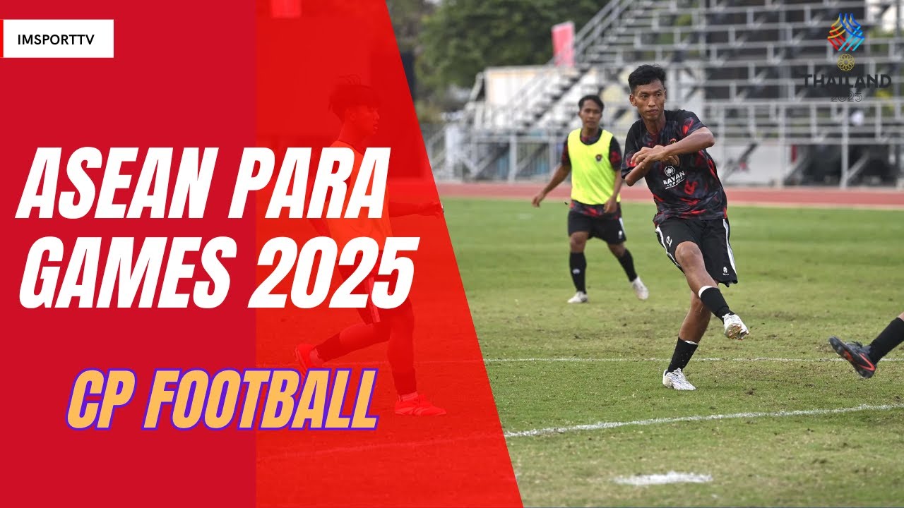 CP Football INDONESIA vs MYANMAR - ASEAN Para Games 2025