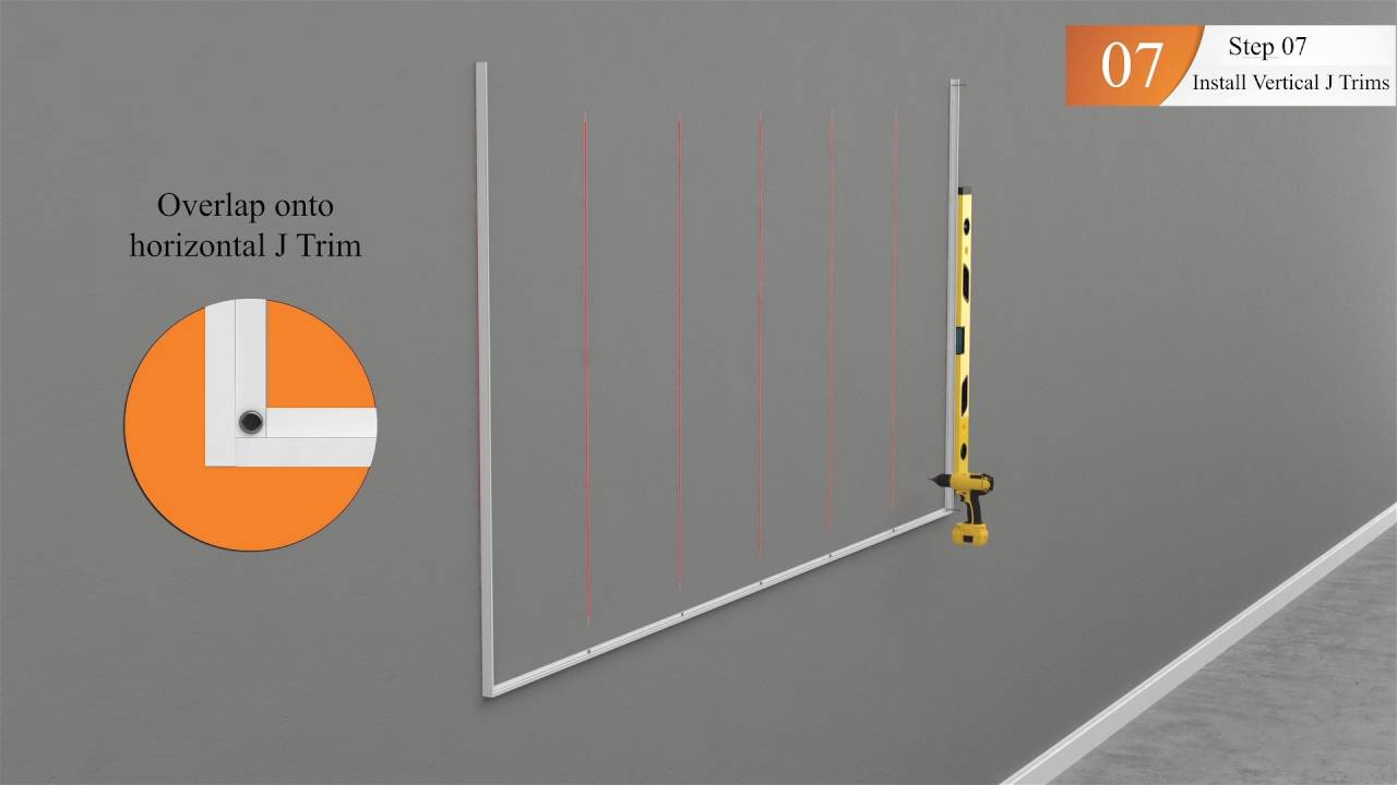 Slat Wall Installation Animation