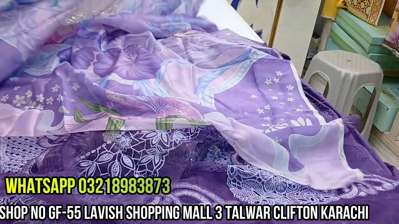 Mushq Luxury Lawn Collection 2026 Available at Sharif Collection