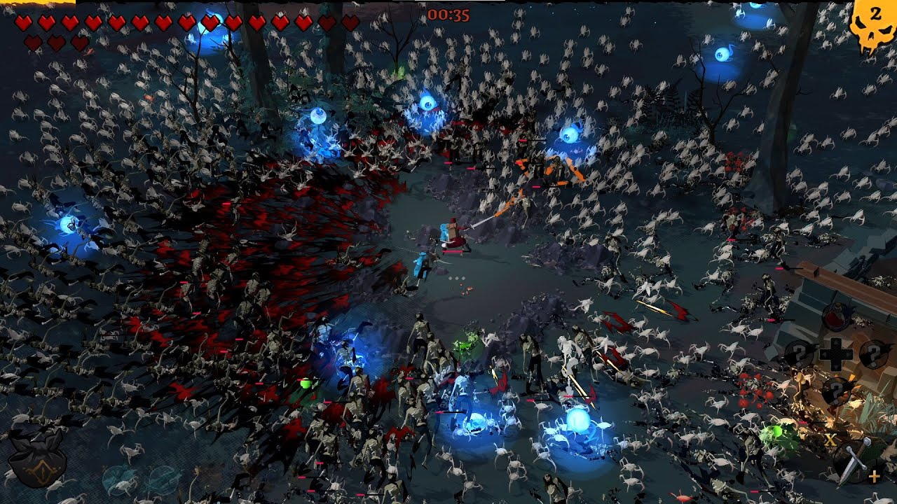 Esto es como VAMPIRE SURVIVORS