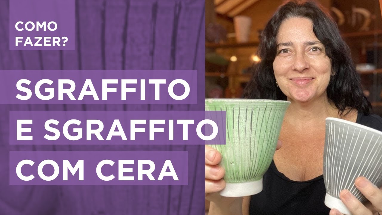 Sgraffito e Sgraffito com Cera