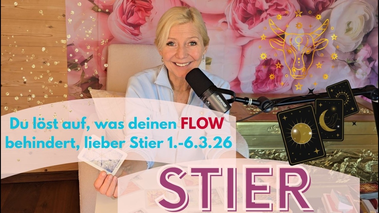 STIER- Du kommst in den FLOW 😇❤️🌈☀️01.-06.03.2026