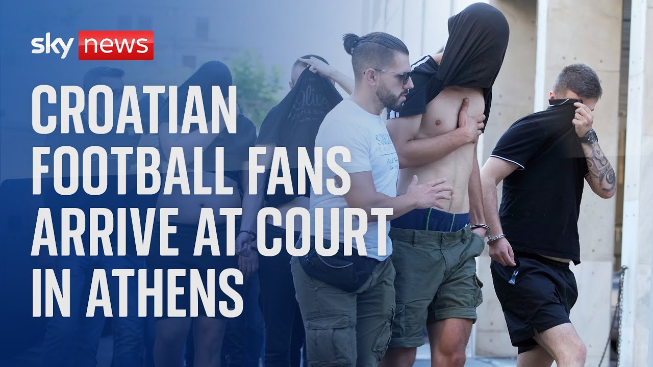 Nearly a hundred Croatian football fans taken to court after Greek fan stabbed to death