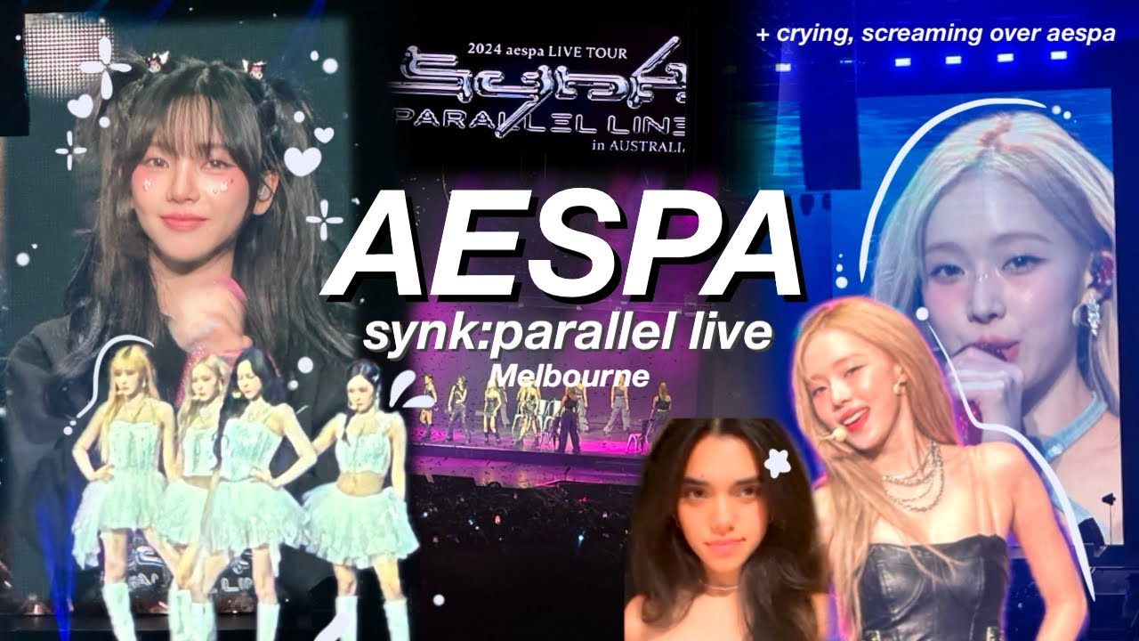 AESPA in MELB✨😼 | kpop concert vlog🎀 grwm + screaming, crying over aespa😱