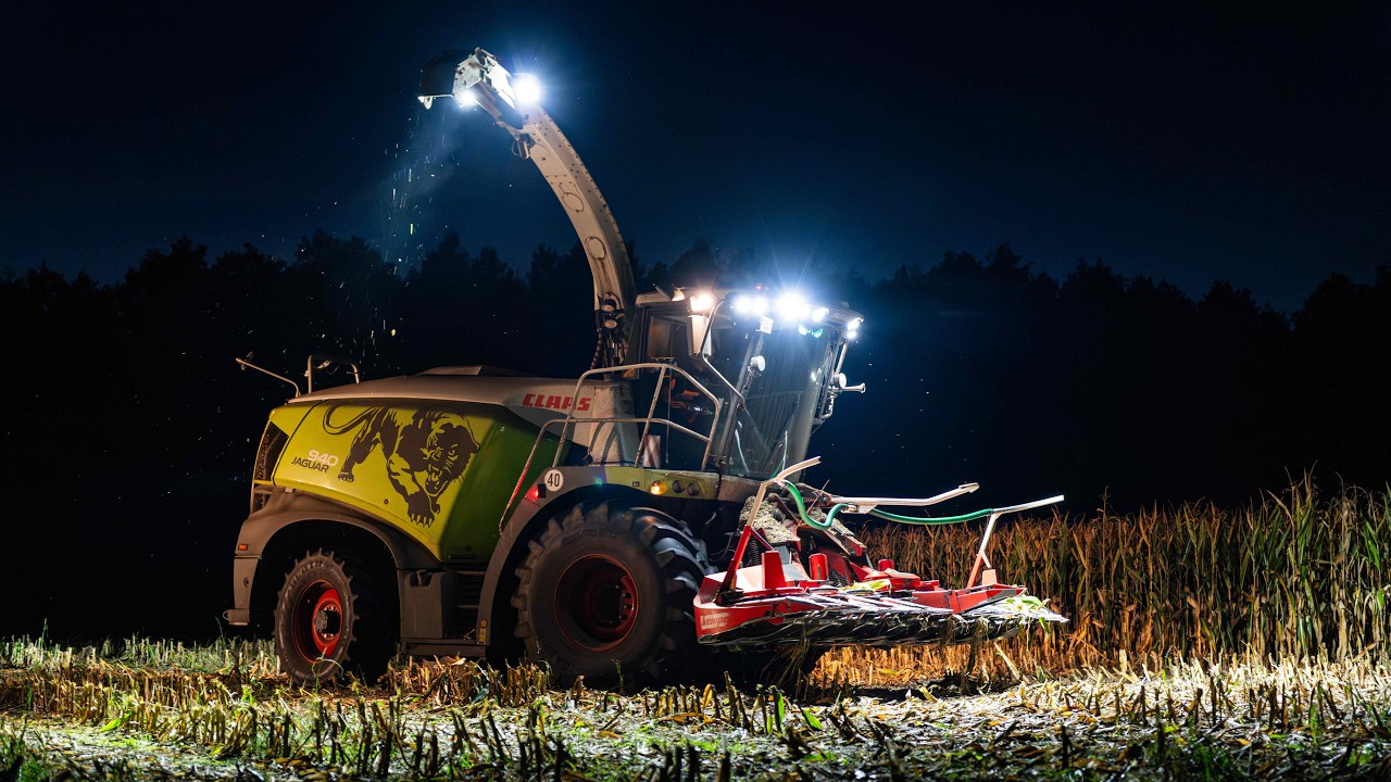 Kukurydza na Kiszonkę 2025 z Firmą Romax Claas Jaguar 2x Fendt Vario, Kaweco Radium